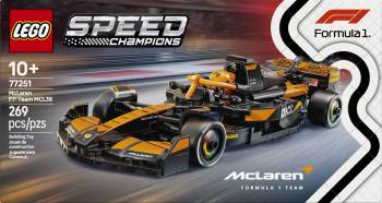 LEG77251 LEGO Speed Champions McLaren F1 Team MCL38 Race Car 269pcs