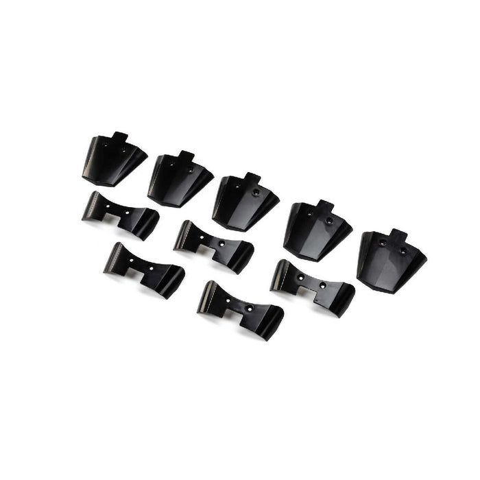 LOS-3263 Losi Rear Fender Pack, Black: Promoto-MX/SM