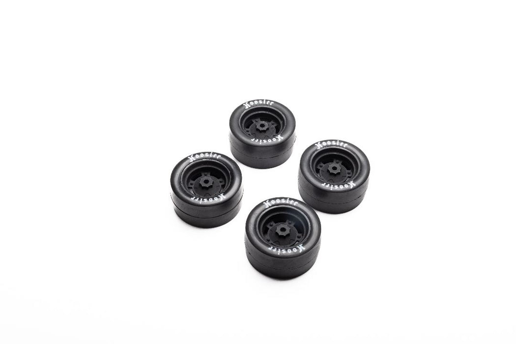 LOS-3779 Losi Hoosier Mounted Tires, Medium (4): GROM ALM