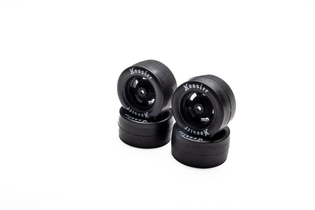 LOS-3779 Losi Hoosier Mounted Tires, Medium (4): GROM ALM