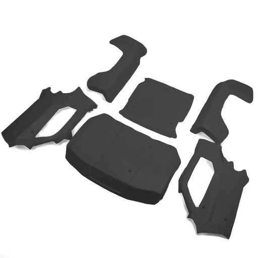 LOS-4000 Losi Body Set, Complete, Black: 5IVE-T 3.0