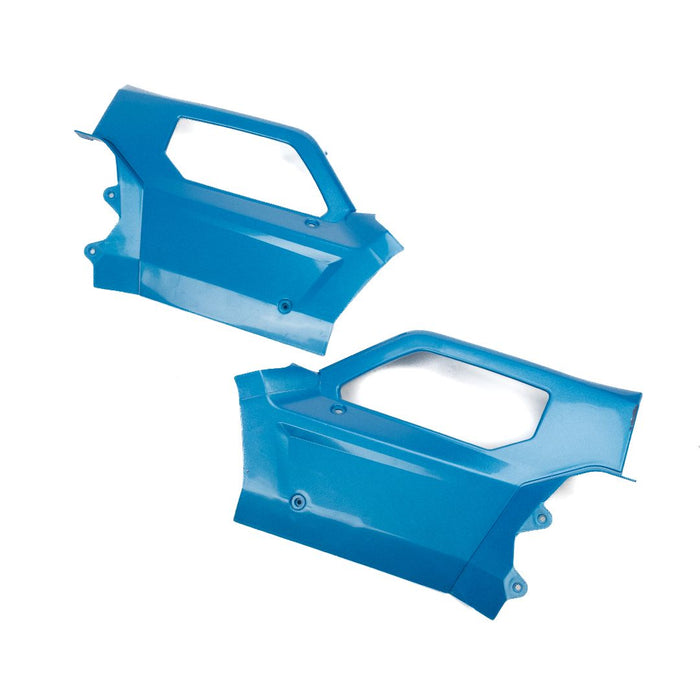 LOS-4004 Losi Body Panel, Door, L/R, Metallic Blue: 5IVE-T 3.0