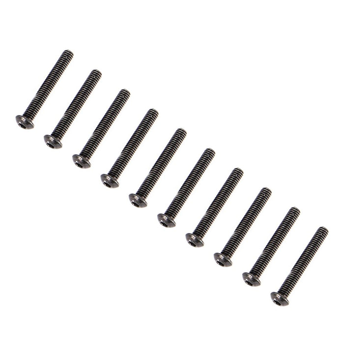 LOS-4036 Losi Button Head Screws, M2.5 x 18mm (10)