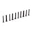 LOS-4037 Losi Hex Socket Flat Head M3x25mm - Black Oxide (10)
