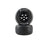 LOS-4247 Losi 22S DLM Hoosier Tires Soft Mounted (2) - Black