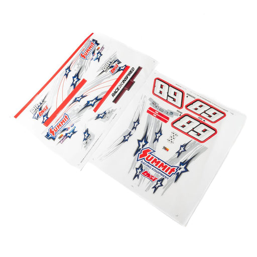 LOS-4250 Losi 22S DLM Graphics Set Summit Racing