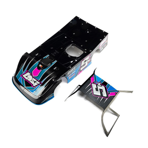 LOS-4251 Losi 22S DLM Body Pre-Painted Decaled T1