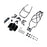 LOS-4457 Losi Cage Set Complete: Mini LMT (Sparkle Smash Only)