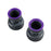 LOS-4459 Losi MT Wheel, Purple Beadlock, Lt Grey: Mini LMT (2)