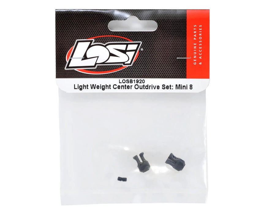 LOSB1920  Light Weight Center Outdrive Set: Mini 8