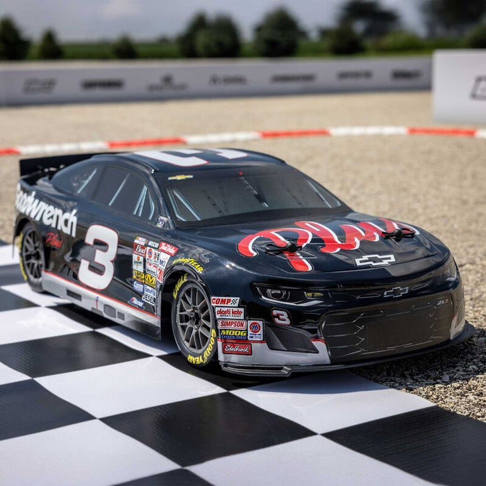 LOSF1122503 Losi 1/12 NASCAR RCR No. 3 GM Goodwrench ZL1 - Black