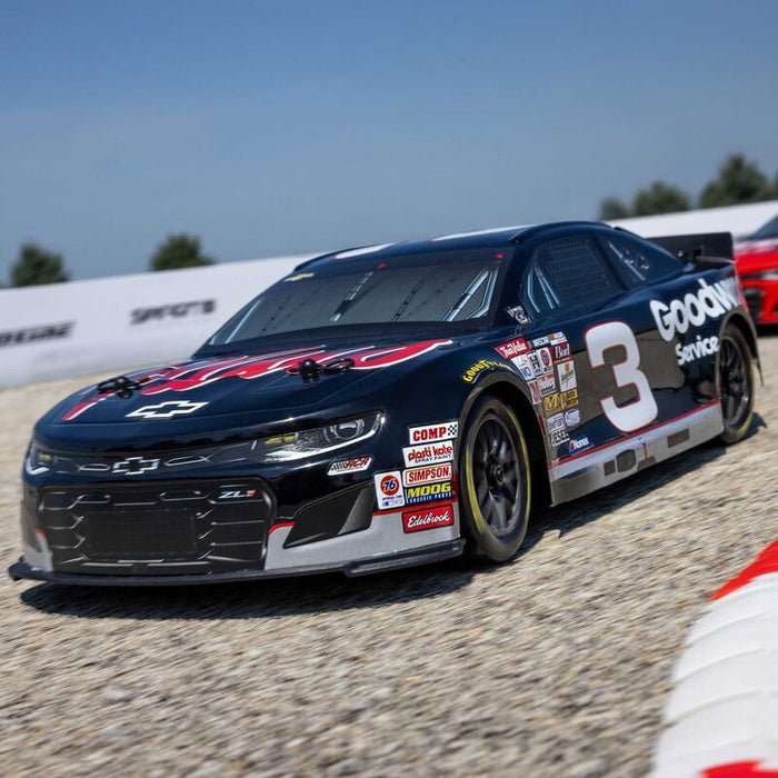 LOSF1122503 Losi 1/12 NASCAR RCR No. 3 GM Goodwrench ZL1 - Black