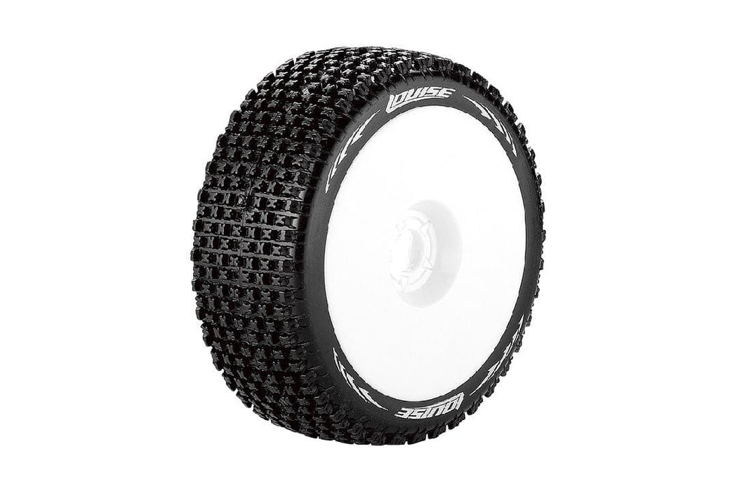 LOULT3126SW Louise R/C B-Pirate 1/8 Buggy on White Wheels (2)