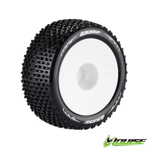 LOULT3134SWH Louise R/C T-Pirate 1/8 (Soft) 17mm 12" Offset on White Wheels(2