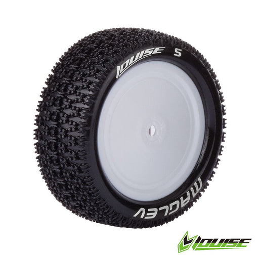 LOULT3174SWKF Louise R/C E-Maglev 1/10 (Soft) 12mm on White Wheel (2) (4x4, Fr