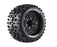 LOULT3202SX Louise R/C MT-Pioner 2.8" Removable Hex Black Whls 4.7" OD(2)