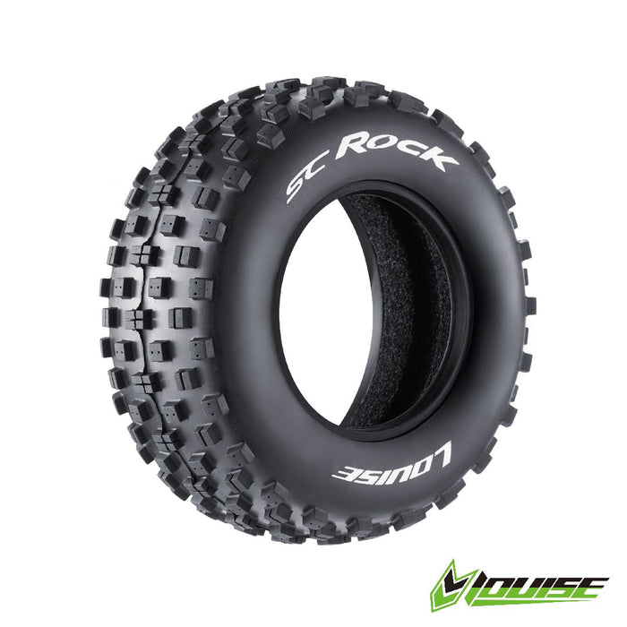 LOULT3229SI Louise R/C SC-Rock 1/10 Short Course (Soft Compound) Tire
