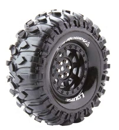 LOULT3233VI Louise R/C CR-Rowdy 1.9" Tire Only (2)