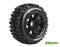 LOULT3243B Louise R/C B-Pioneer 1/5 (Sport) 24mm on Black Wheel (2) (Rear)