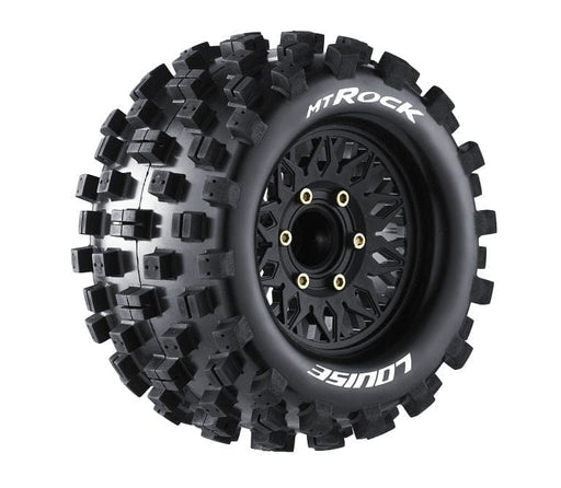 LOULT3275SX Louise R/C MT-Rock 2.8" Removable Hex Black Whls 4.9" OD(2)