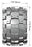 LOULT3276X Louise R/C MT-Mcross 3.8" Removable Hex Black Whls 6.9" OD(2)