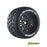 LOULT3324X Louise R/C ST-Rocket 3.8" Removable Hex Black Whls 6.2" OD(2)