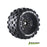 LOULT3327X Louise R/C ST-Mcross 3.8" Removable Hex Black Whls 6.3" OD(2)