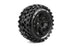 LOULT3352B Louise R/C X-Mcross 4.3" on Black Wheels (For X-Maxx)(2)