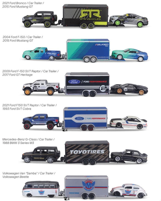 MAI11404 Maisto 1/64 DES Team Haulers (6 Pack)