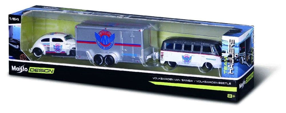 MAI11404 Maisto 1/64 DES Team Haulers (6 Pack)