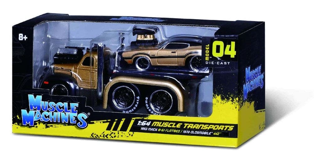 MAI11532 Maisto 1/64 Muscle Machines Muscle Transports Asmt. (12 Pack)