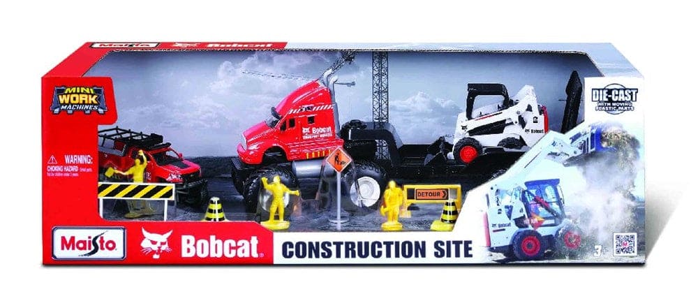 MAI12505 Maisto Mini Work Machines Bobcat Quarry Hauler