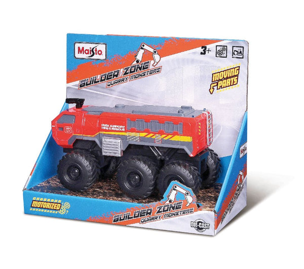 MAI21194 Maisto Builder Zone Quarry Monsters Asmt. (4 Pack)
