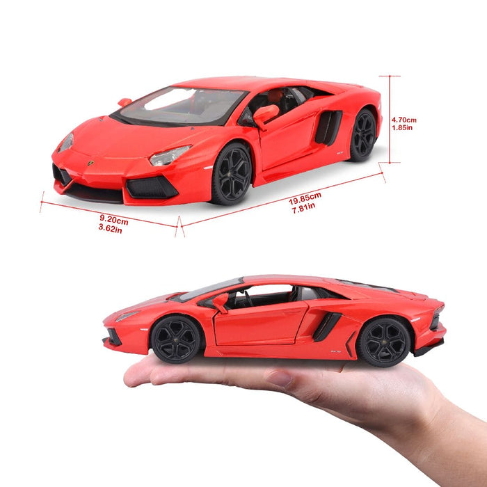 MAI31210 Maisto 1/24 SE Lamborghini Aventador LP 700-4 (Metallic Orange)