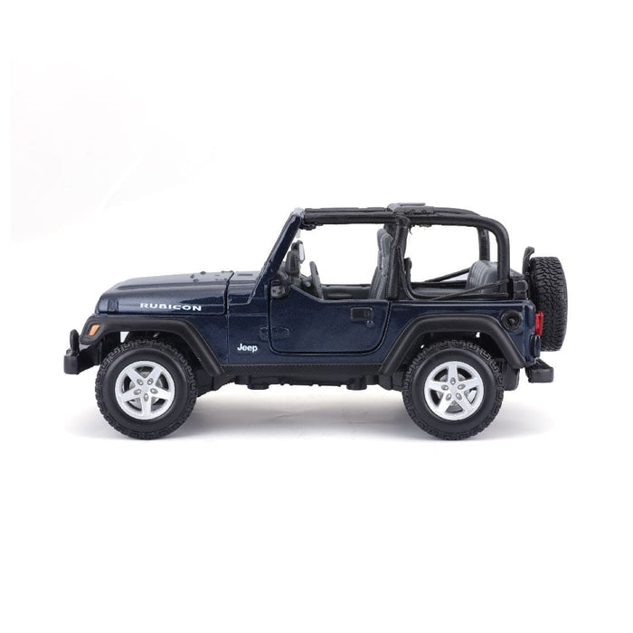 MAI31245 Maisto 1/27 SE Jeep Wrangler Rubicon (Metallic Blue)