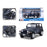 MAI31245 Maisto 1/27 SE Jeep Wrangler Rubicon (Metallic Blue)