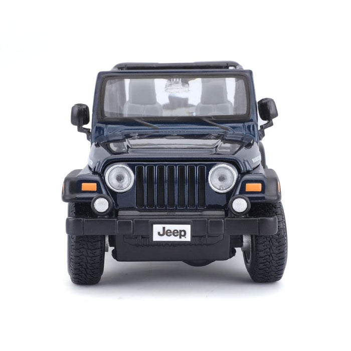 MAI31245 Maisto 1/27 SE Jeep Wrangler Rubicon (Metallic Blue)