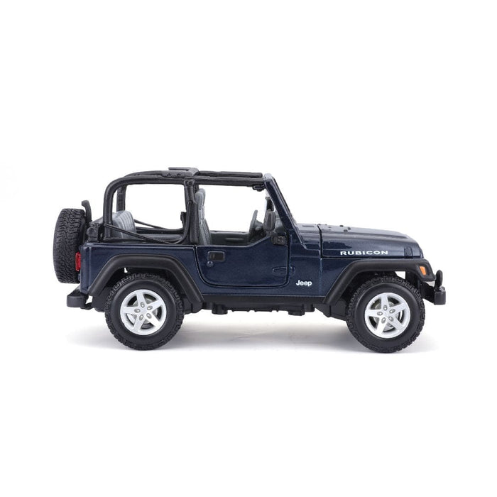 MAI31245 Maisto 1/27 SE Jeep Wrangler Rubicon (Metallic Blue)