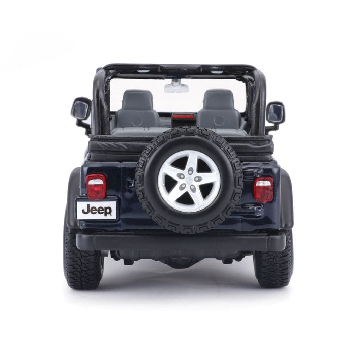 MAI31245 Maisto 1/27 SE Jeep Wrangler Rubicon (Metallic Blue)