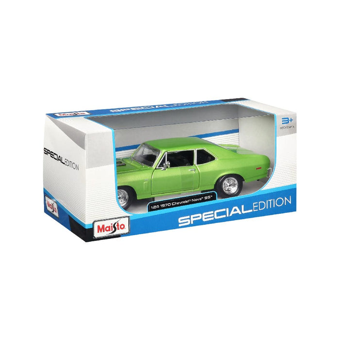 MAI31262 Maisto 1/24 SE 1970 Chevrolet Nova SS (Metallic