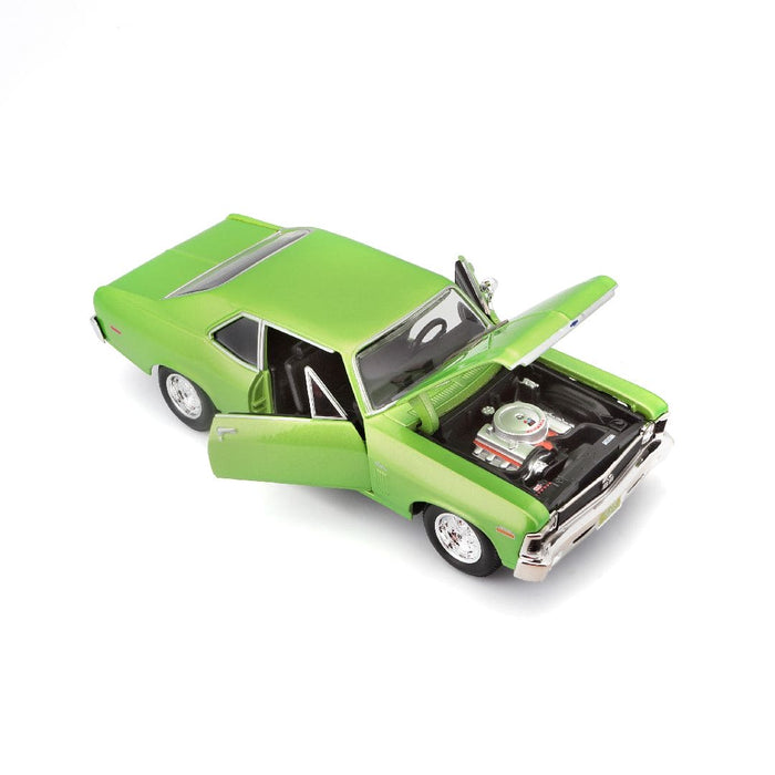 MAI31262 Maisto 1/24 SE 1970 Chevrolet Nova SS (Metallic