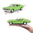 MAI31262 Maisto 1/24 SE 1970 Chevrolet Nova SS (Metallic Lime Green)