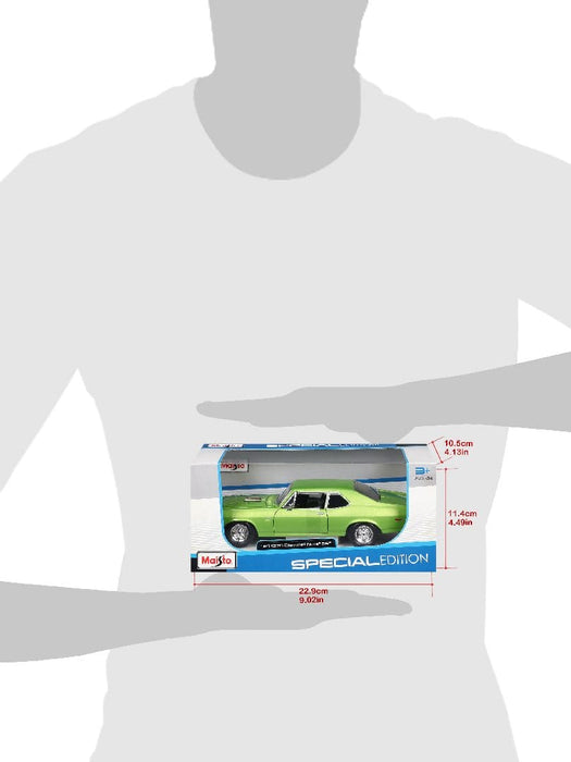 MAI31262 Maisto 1/24 SE 1970 Chevrolet Nova SS (Metallic Lime Green)