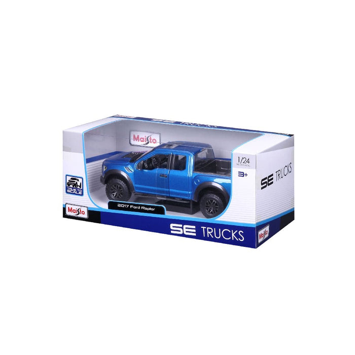 MAI31266 Maisto 1/24 SE Trucks 2017 Ford F150 Raptor (Blue)