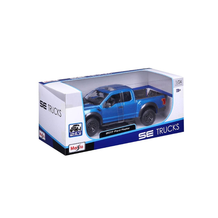 MAI31266 Maisto 1/24 SE Trucks 2017 Ford F150 Raptor (Blue)