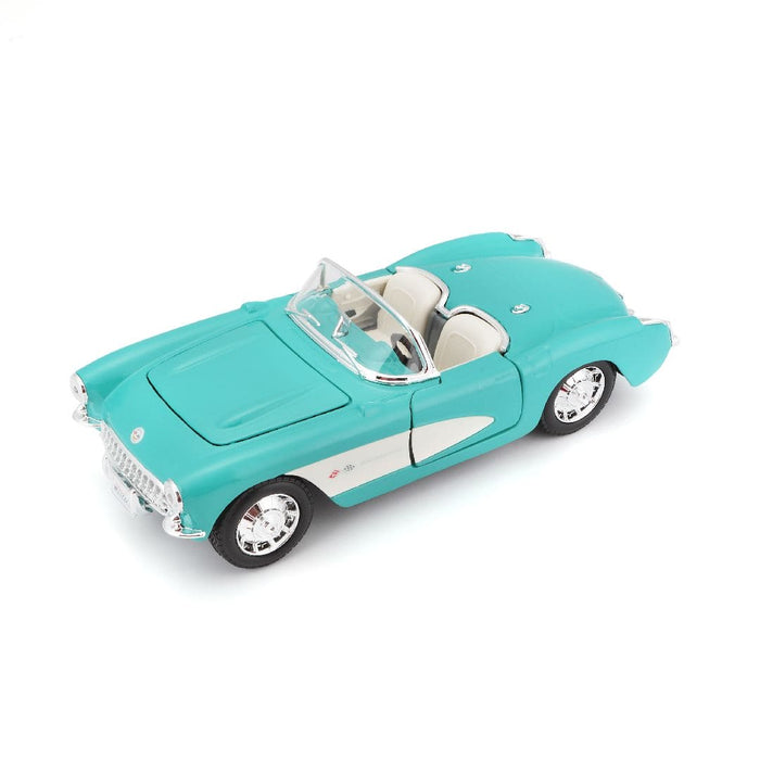 MAI31275 Maisto 1/24 SE 1957 Chevrolet Corvette (Turquoise)
