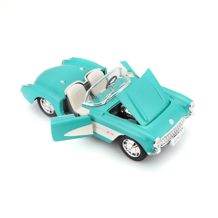 MAI31275 Maisto 1/24 SE 1957 Chevrolet Corvette (Turquoise)