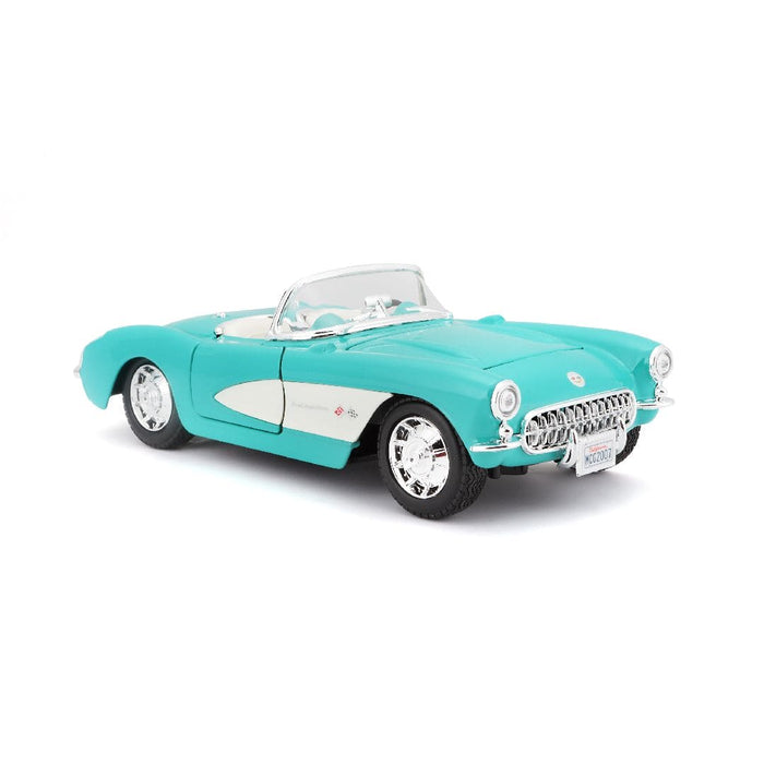 MAI31275 Maisto 1/24 SE 1957 Chevrolet Corvette (Turquoise)