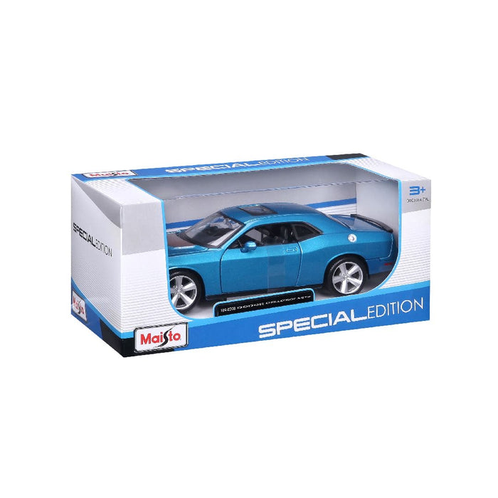 MAI31280 Maisto 1/24 SE 2008 Dodge Challenger SRT8 (Metallic Blue)