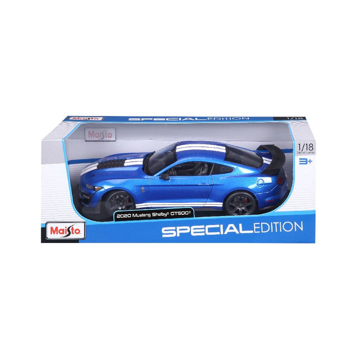 MAI31388 Maisto 1/18 SE 2020 Mustang Shelby GT500 (CFTP) (Blue)